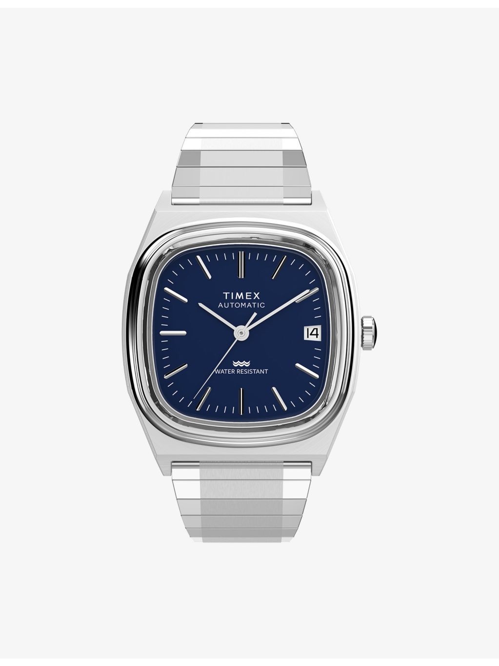 Timex 1983 E-Line automatic watch 34mm, UK version