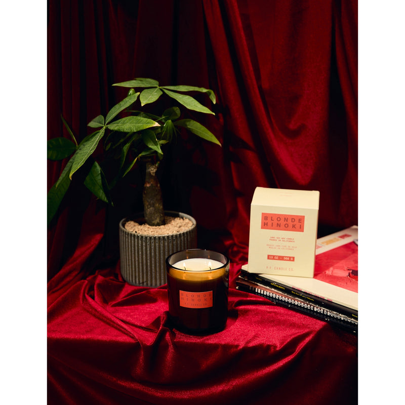 P.F. Candle Co. Blonde Hinoki scented candle 932g, imported from the UK