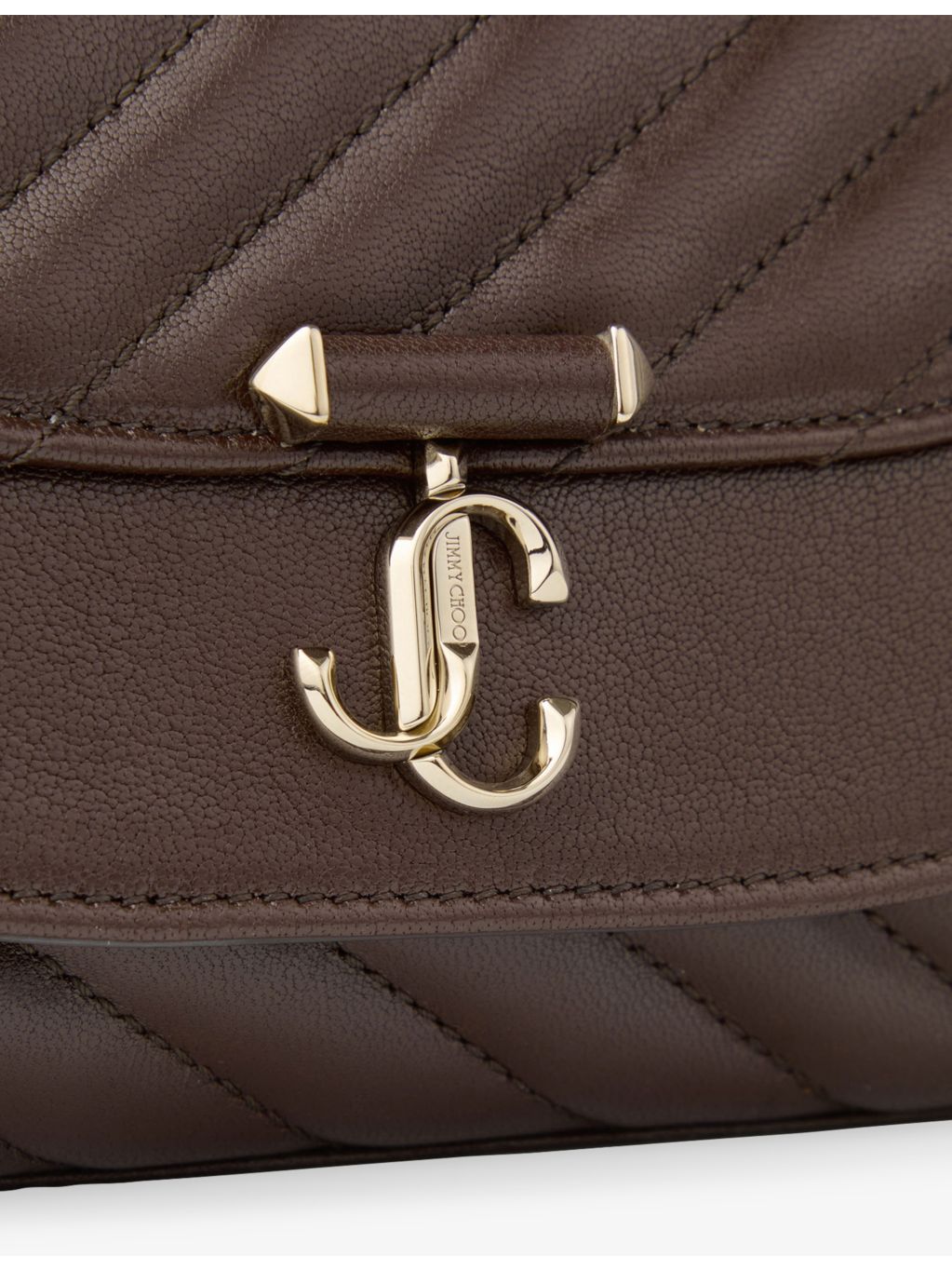 Jimmy Choo Curve small quilted cross body bag, UK version
