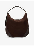 Jimmy Choo Bar Hobo suede leather shoulder bag, imported from the UK