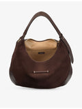 Jimmy Choo Bar Hobo suede leather shoulder bag, imported from the UK