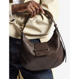 Jimmy Choo Bar Hobo small leather shoulder bag, imported from the UK