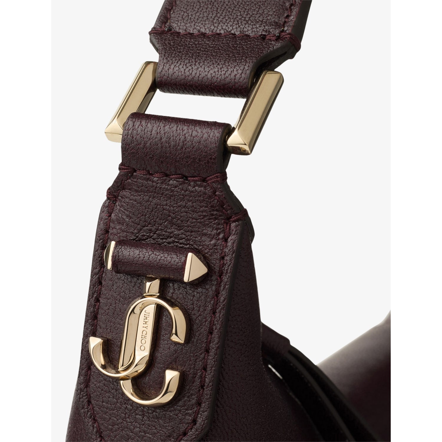 Jimmy Choo Bar Hobo small leather shoulder bag, imported from the UK