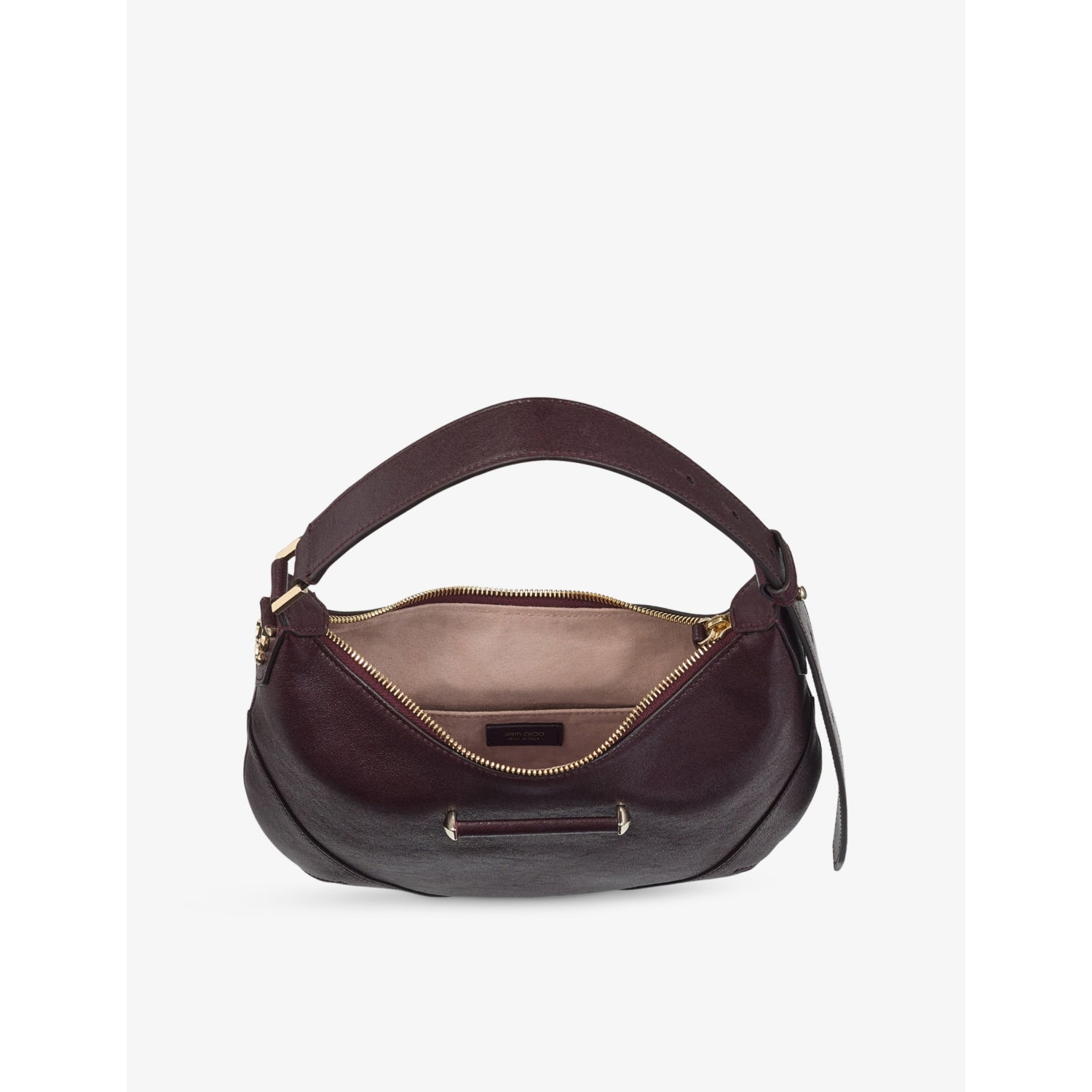 Jimmy Choo Bar Hobo small leather shoulder bag, imported from the UK