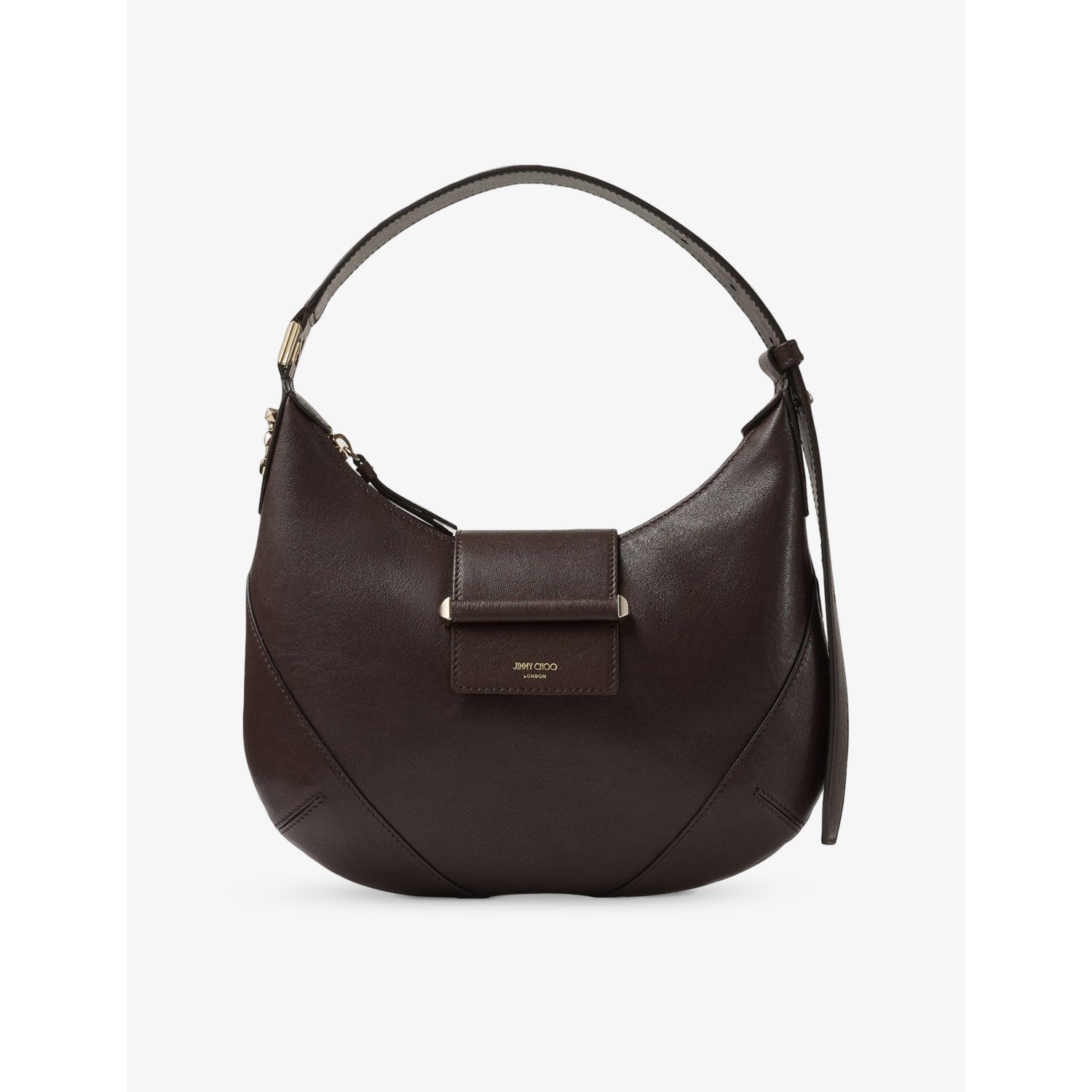 Jimmy Choo Bar Hobo small leather shoulder bag, imported from the UK