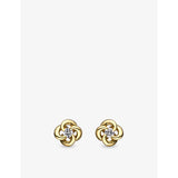 Shaun Leane Entwined Petal gold and diamond earrings, imported from the UK