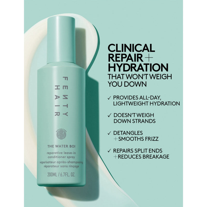 Fenty Beauty The Water Boi leave-in conditioner 200ml, imported from the UK