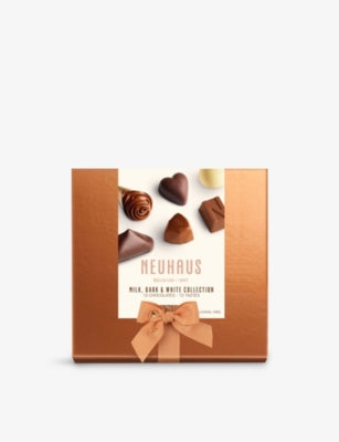 Neuhaus milk, dark and white chocolate box, 141g - British product