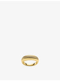 Sif Jakobs Palermo ring 18ct gold plated sterling silver - British product