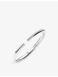 Sif Jakobs sterling silver cubic zirconia bangle 56mm (British brand)