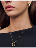 Sif Jakobs 18ct yellow-gold plated sterling silver necklace, imported from the UK