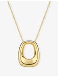 Sif Jakobs 18ct yellow-gold plated sterling silver necklace, imported from the UK