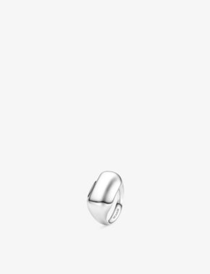 Sif Jakobs Borsa Pianura Rhodium-Plated Sterling Silver Ring