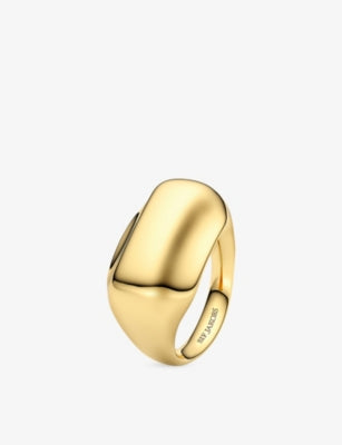 Sif Jakobs Borsa Pianura 18ct Yellow Gold-Plated Sterling Silver Ring