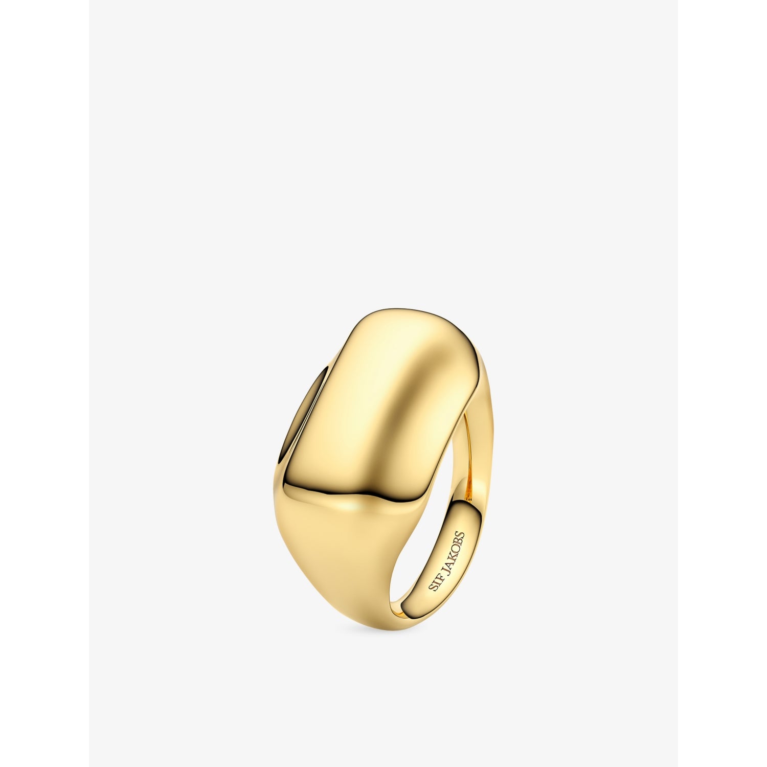 Borsa Pianura 18ct Yellow Gold-Plated Sterling-Silver Ring - K