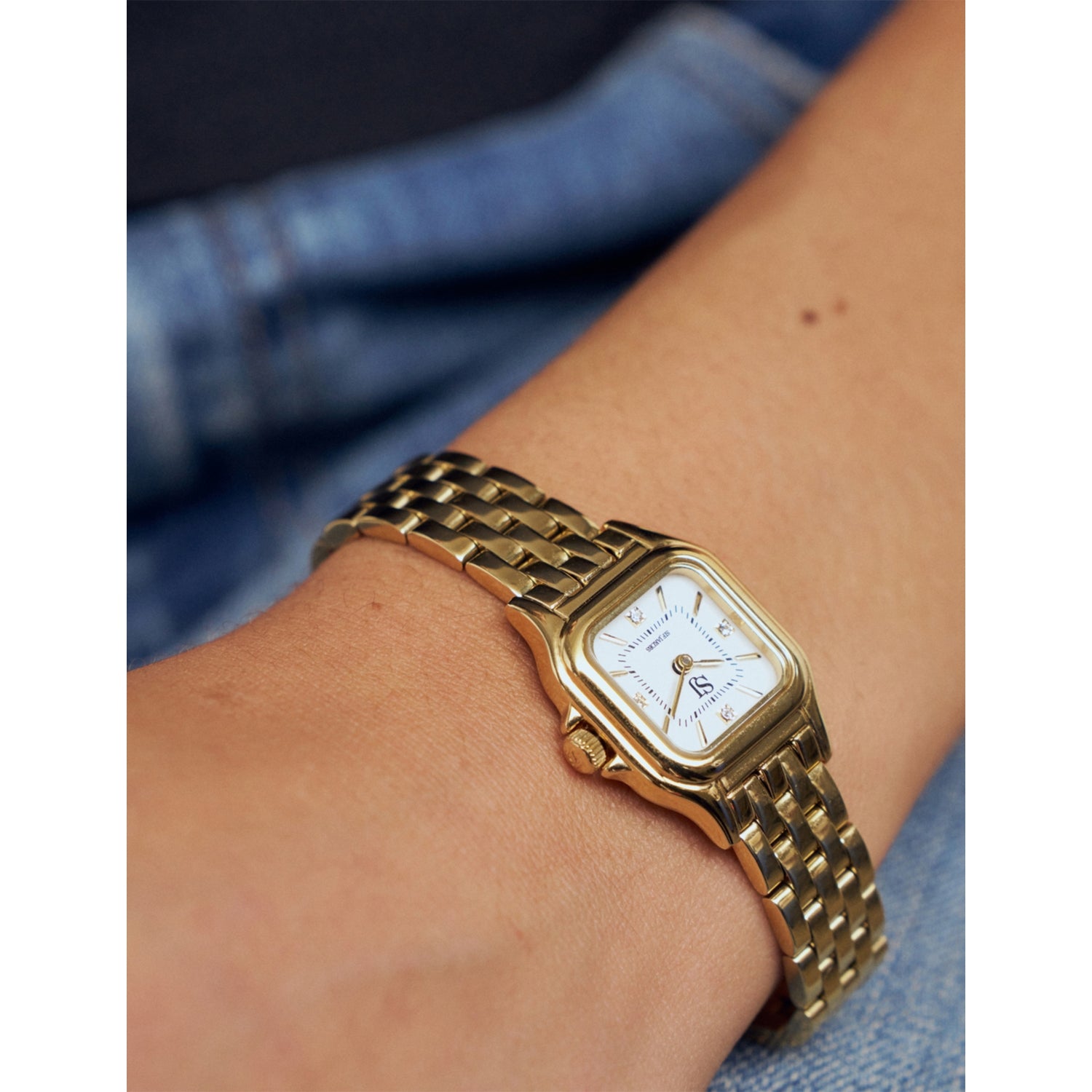 Sif Jakobs Fiorella stainless-steel watch 30mm (British brand)
