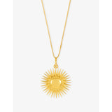 Rachel Jackson Electric Goddess necklace 22ct gold-plated sterling silver 56cm (British brand)