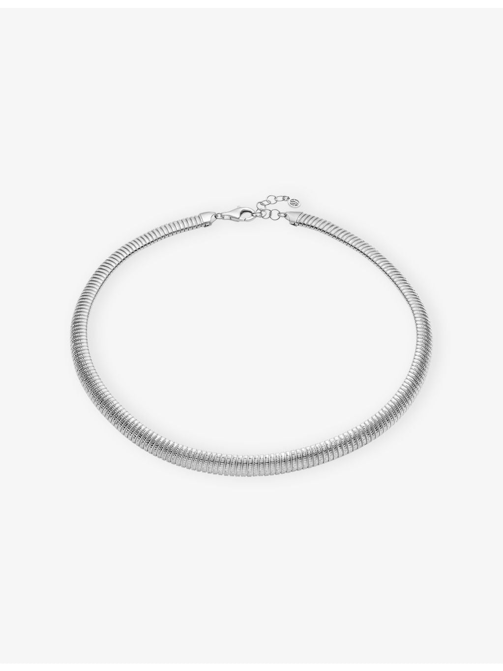 Sif Jakobs Riva rhodium-plated sterling-silver necklace 45cm (British brand)