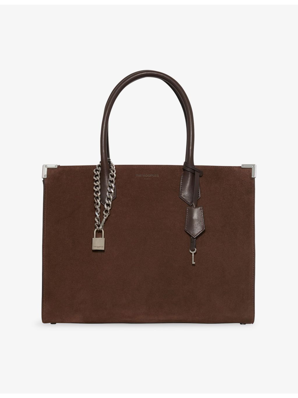 The Kooples Ming XL leather tote bag in 100% leather, UK version