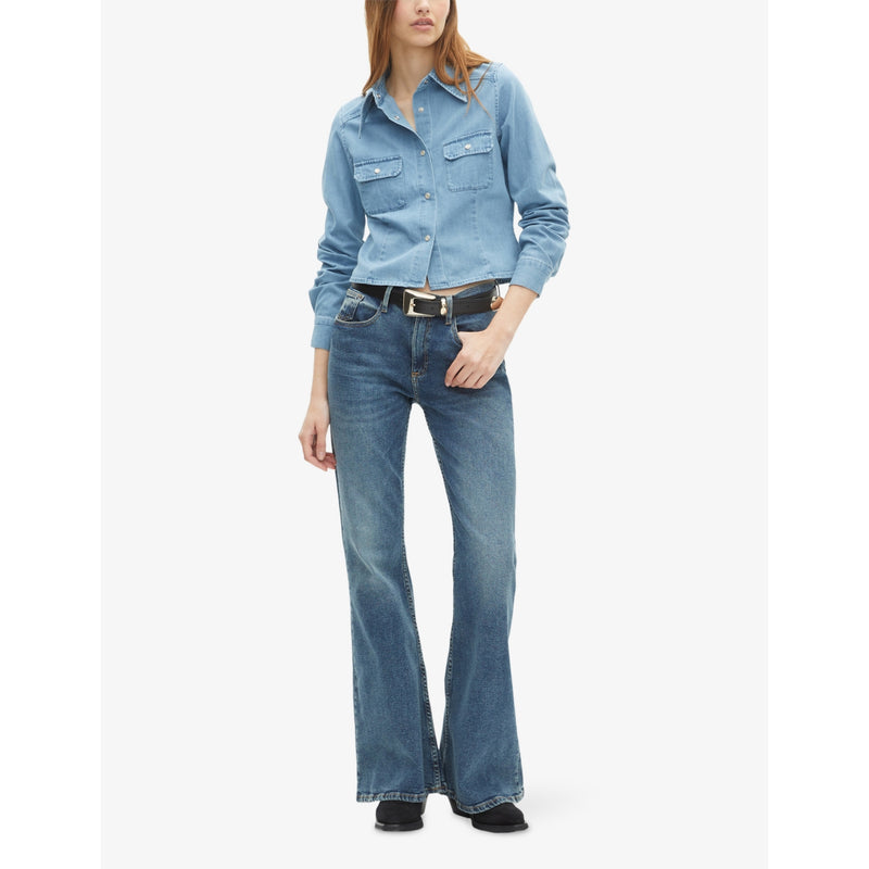 The Kooples leather belt western buckle - British product