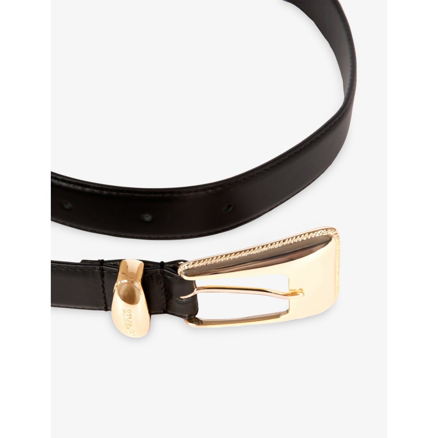 The Kooples leather belt western buckle - British product