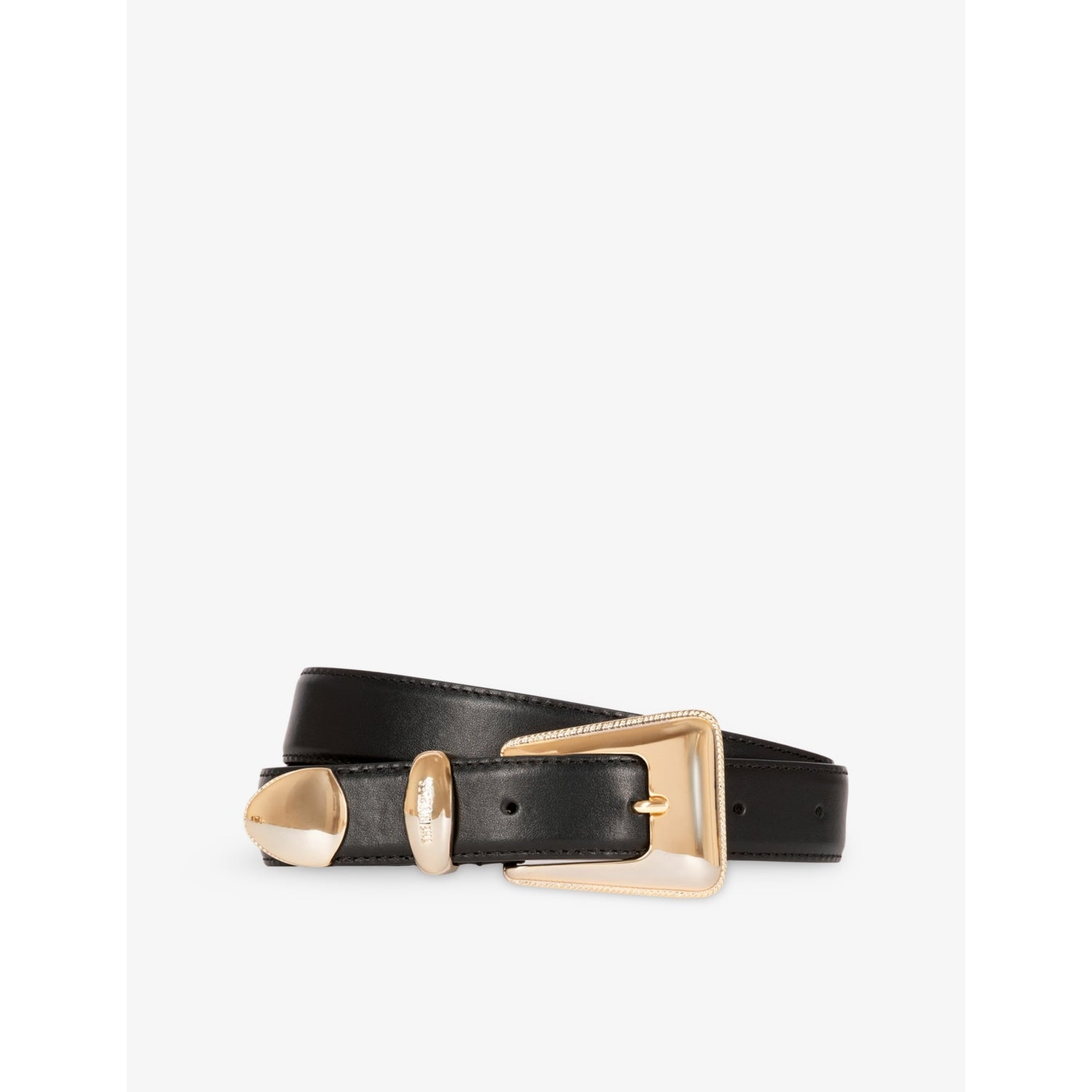 The Kooples leather belt western buckle - British product