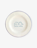 Laetitia Rouget stoneware dessert plate 20cm, imported from the UK