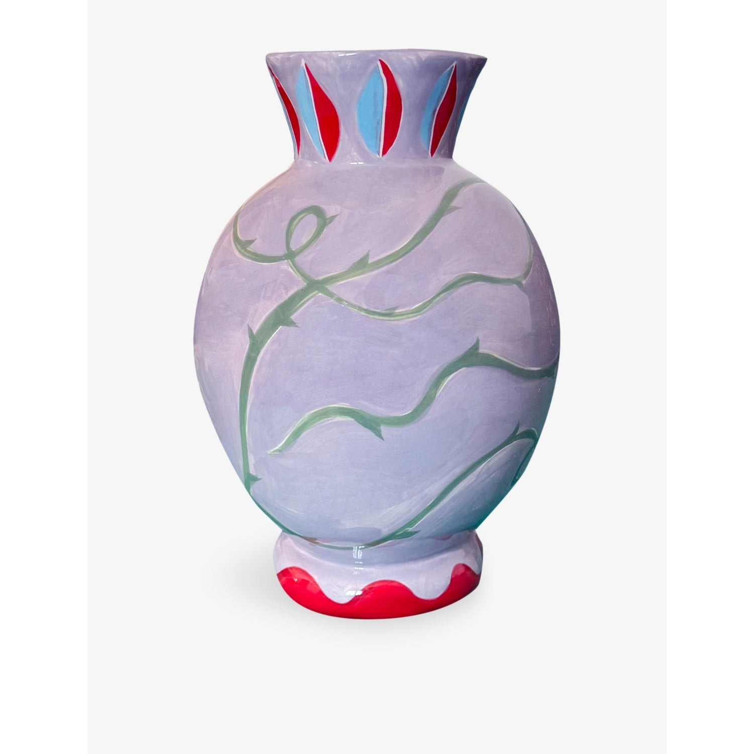 Disney x Laetitia Rouget Enchanted Rose lilac vase 28cm - British product