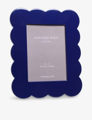 Addison Ross London Scallop Lacquer Photo Frame 5 x 7 inches