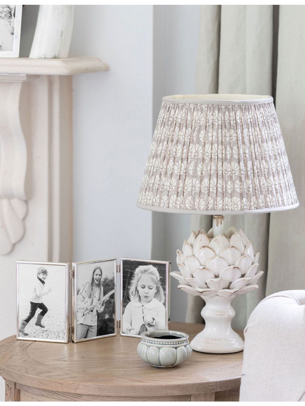 Addison Ross silver-plated triple photo frame 4x6 (British brand)