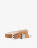 Hollyhock Suede Mixed Metal Belt 2.54cm