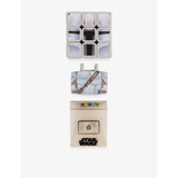 Rubik's 3x3 Mandalorian cuber toy with custom stand, UK version