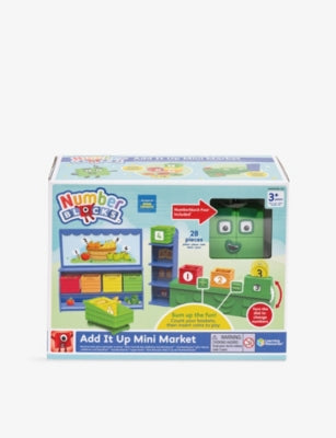 Numberblocks Add It Up Mini Market playset - British product