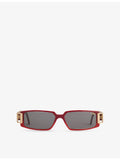 Cazal pre-loved square acetate sunglasses (British brand)