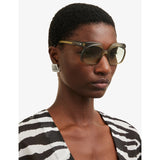 Dior square-frame acetate sunglasses with tinted lenses - British product