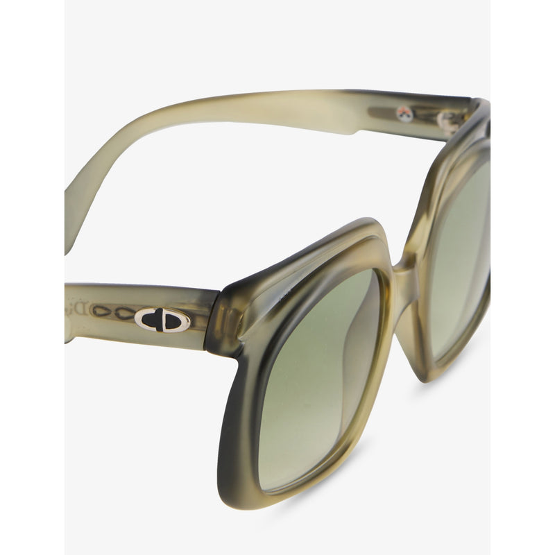 Dior square-frame acetate sunglasses with tinted lenses - British product