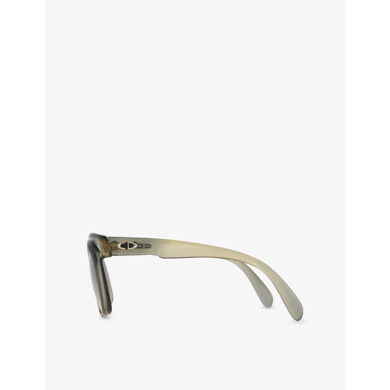 Dior square-frame acetate sunglasses with tinted lenses - British product