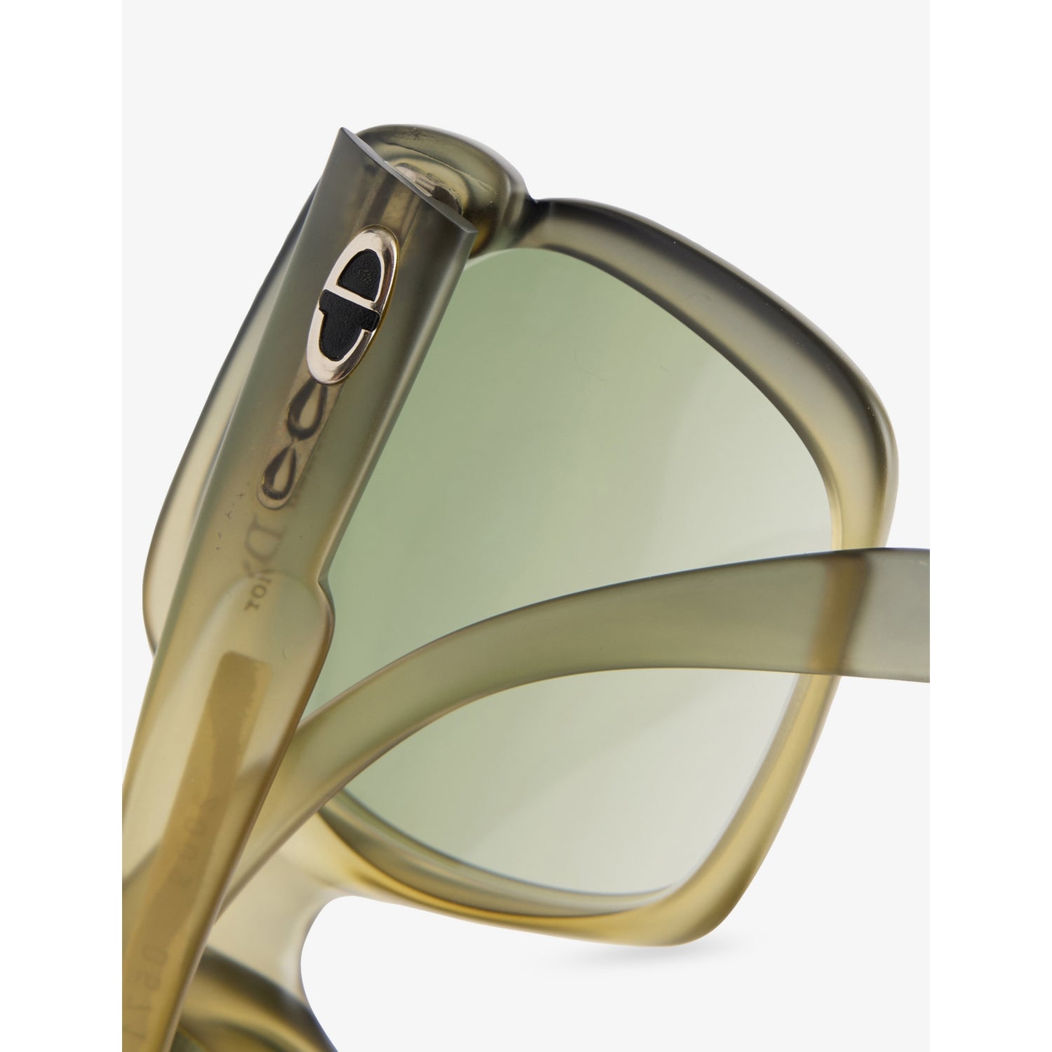 Dior square-frame acetate sunglasses with tinted lenses - British product