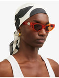 Versace 90s cat-eye acetate sunglasses, imported from the UK