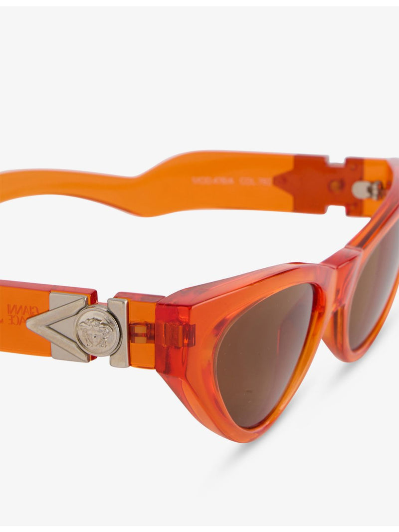 Versace 90s cat-eye acetate sunglasses, imported from the UK