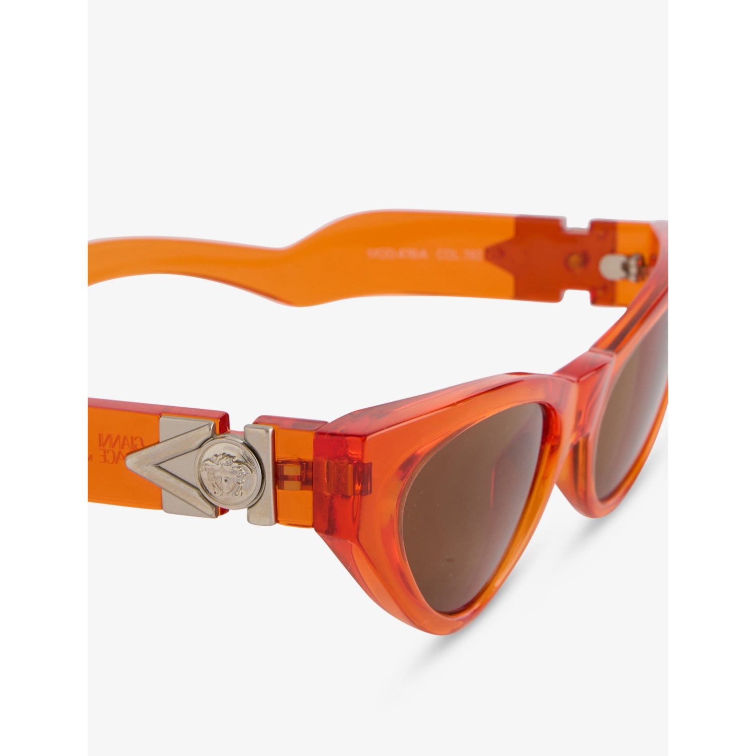 Versace 90s cat-eye acetate sunglasses, imported from the UK