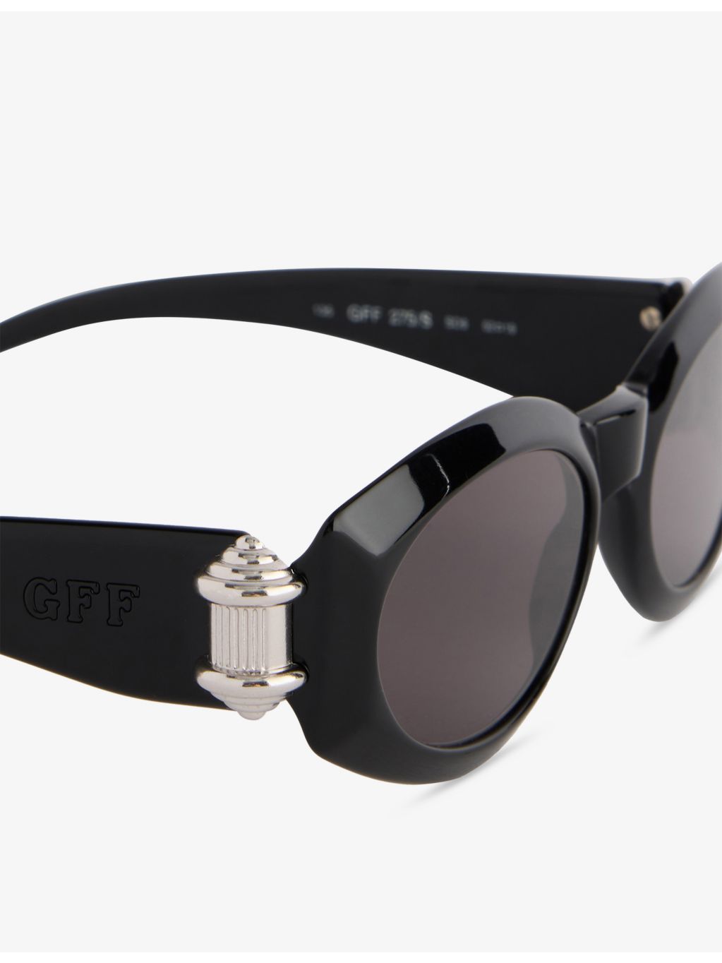 Gianfranco Ferré pre-loved oval acetate sunglasses 90s, imported from the UK