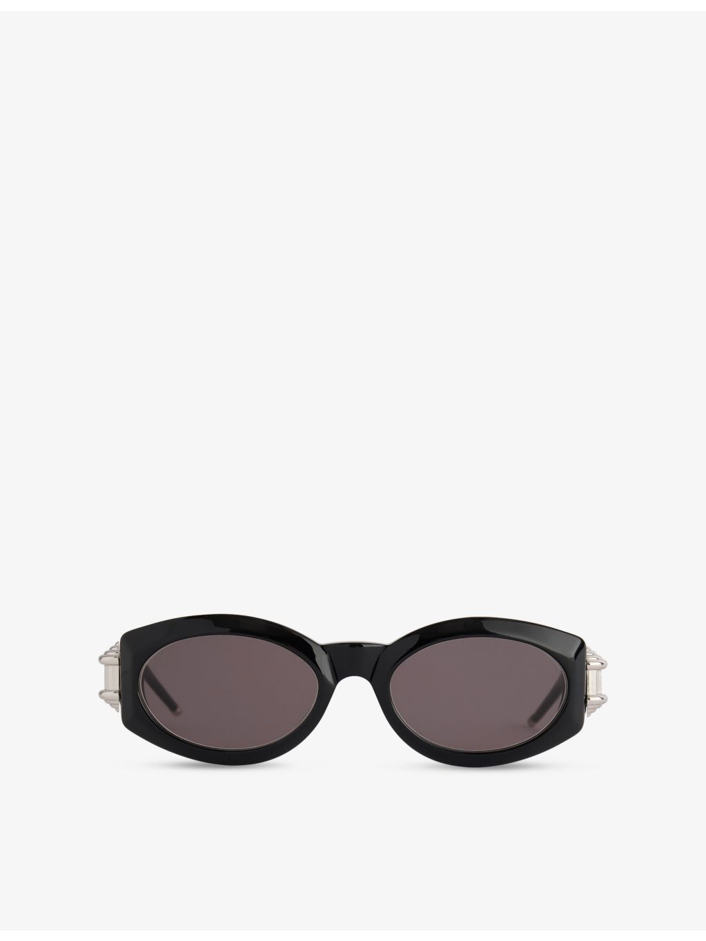Gianfranco Ferré pre-loved oval acetate sunglasses 90s, imported from the UK