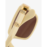 Gianfranco Ferré 90s rectangular acetate sunglasses, UK version