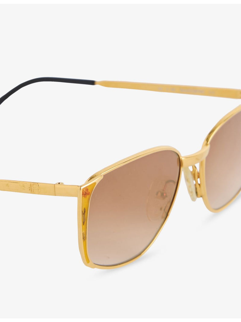Laura Biagiotti rectangular acetate sunglasses with 5.5cm lens (British brand)