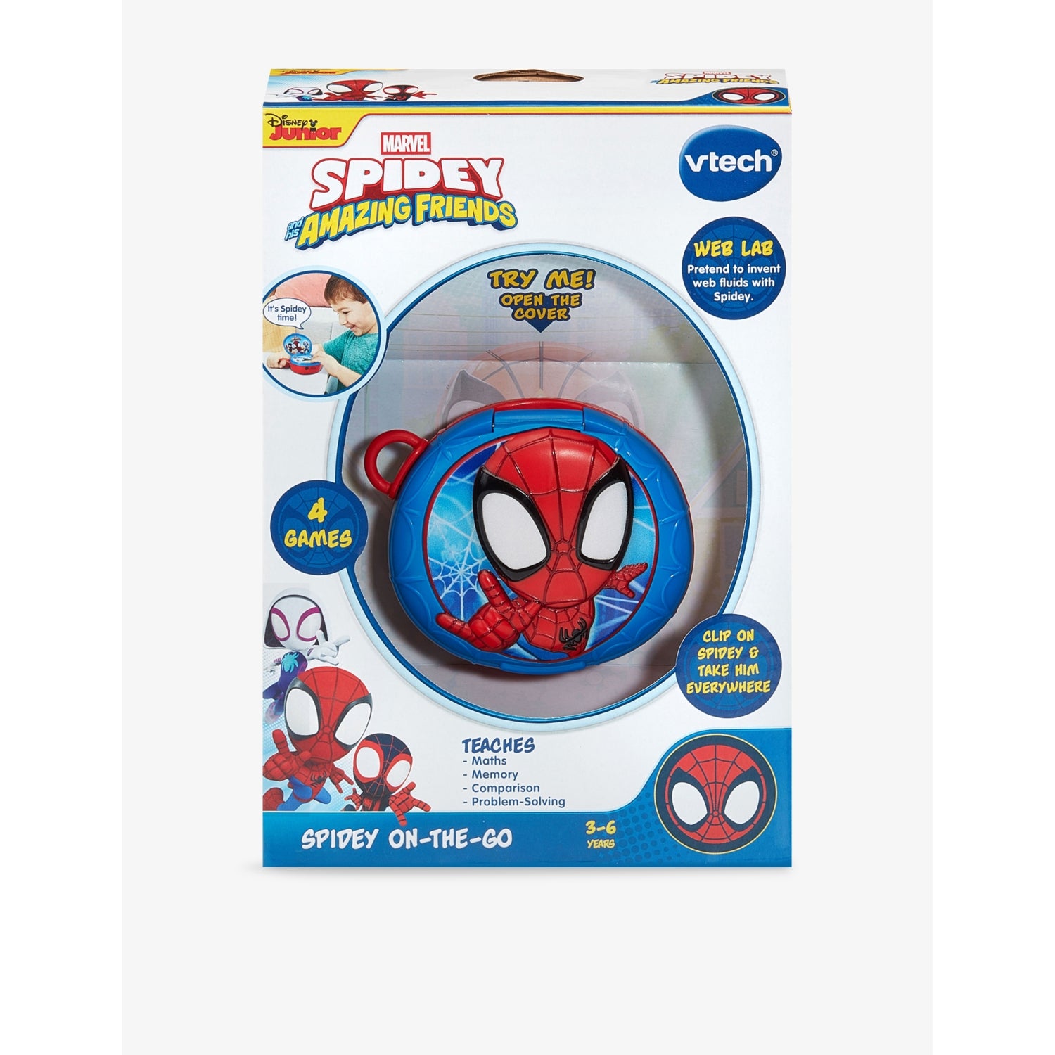 Vtech Spidey On The Go toy 8cm (British brand)
