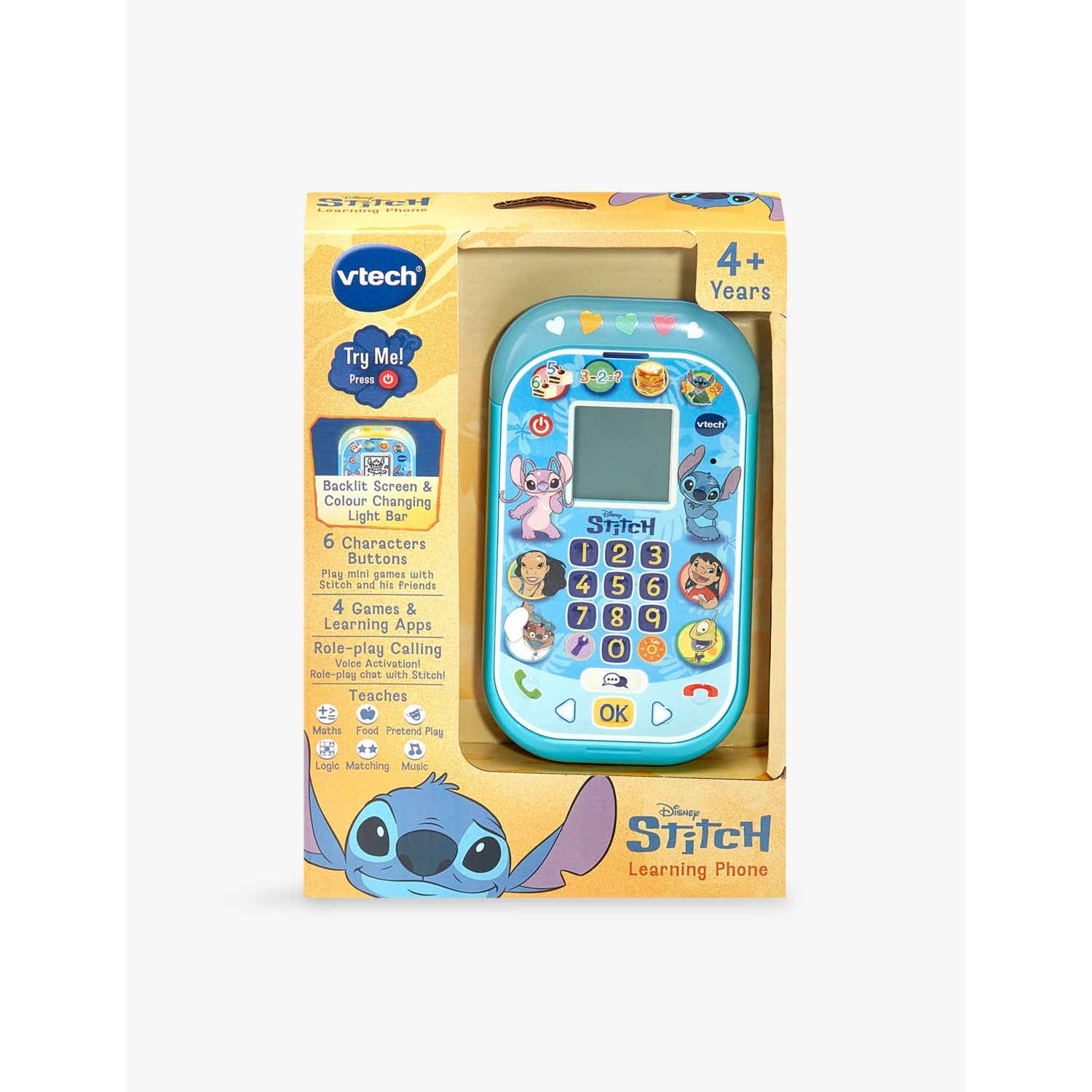 VTech Stitch learning phone 14.8cm - British product