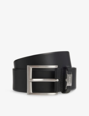 BOSS Logo-Keeper Leather Belt