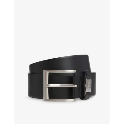 selfridges BOSS Logo-Keeper Leather Belt- Buy online at McGrocer