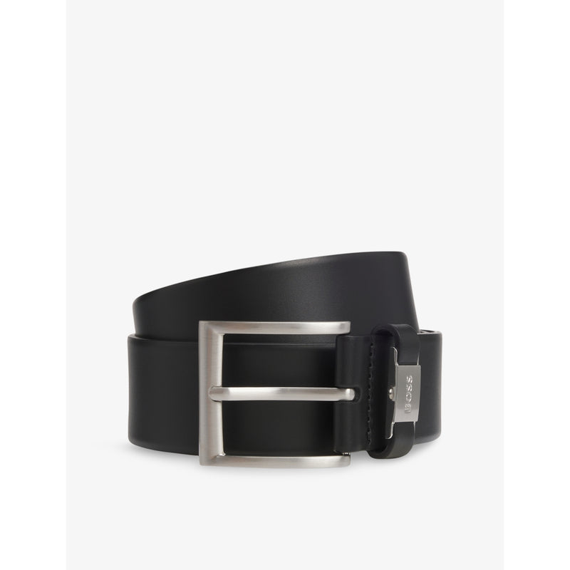 Logo-Keeper Leather Belt - 42
